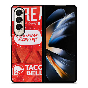 TACO BELL FIRE Samsung Galaxy Z Fold 4 Case Cover TACO BELL FIRE Samsung Galaxy Z Fold 4 Case Cover