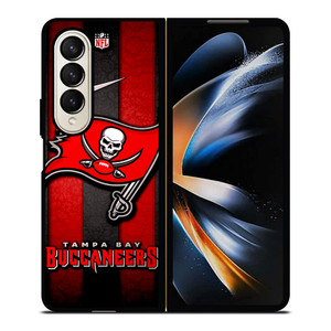 TAMPA BAY BUCCANEERS FLAG NFL TEAM LOGO Samsung Galaxy Z Fold 4 Case Cover TAMPA BAY BUCCANEERS FLAG NFL TEAM LOGO Samsung Galaxy Z Fold 4 Case Cover