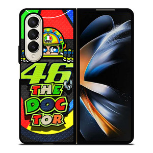 THE DOCTOR VR VALENTINO ROSSI 46 Samsung Galaxy Z Fold 4 Case Cover THE DOCTOR VR VALENTINO ROSSI 46 Samsung Galaxy Z Fold 4 Case Cover