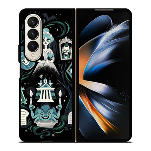 THE HAUNTED MANSION ART DISNEY Samsung Galaxy Z Fold 4 Case Cover