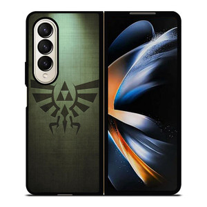 THE LEGEND OF ZELDA METAL SYMBOL Samsung Galaxy Z Fold 4 Case Cover THE LEGEND OF ZELDA METAL SYMBOL Samsung Galaxy Z Fold 4 Case Cover