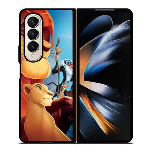 THE LION KING DISNEY CLASSIC CARTOON Samsung Galaxy Z Fold 4 Case Cover
