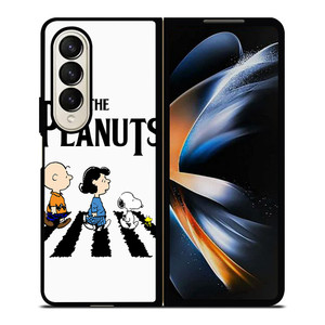 THE PEANUTS SNOOPY ABBEY ROAD Samsung Galaxy Z Fold 4 Case Cover
