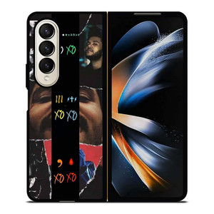 THE WEEKND XO SYMBOL Samsung Galaxy Z Fold 4 Case Cover THE WEEKND XO SYMBOL Samsung Galaxy Z Fold 4 Case Cover