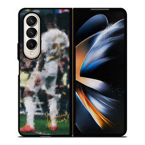 VINICIUS JR JUNIOR REAL MADRID PAINTING ART Samsung Galaxy Z Fold 4 Case Cover