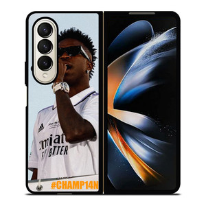 VINICIUS JR REAL MADRID CF Samsung Galaxy Z Fold 4 Case Cover VINICIUS JR REAL MADRID CF Samsung Galaxy Z Fold 4 Case Cover