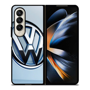 VW VOLKSWAGEN EMBLEM SILVER Samsung Galaxy Z Fold 4 Case Cover
