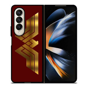 WONDER WOMAN SYMBOL GOLD Samsung Galaxy Z Fold 4 Case Cover WONDER WOMAN SYMBOL GOLD Samsung Galaxy Z Fold 4 Case Cover