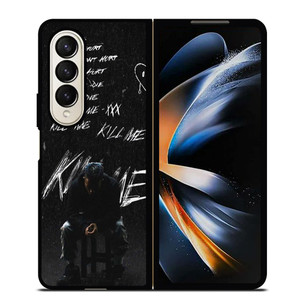 XXXTENTACION SIT DOWN QUOTE Samsung Galaxy Z Fold 4 Case Cover