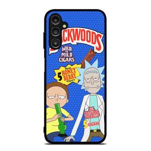 BACKWOODS RICK AND MORTY BLUE Samsung Galaxy A14 Case BACKWOODS RICK AND MORTY BLUE Samsung Galaxy A14 Case
