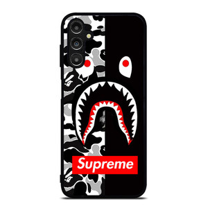 BAPE SHARK SUPREME CAMO BLACK Samsung Galaxy A14 Case BAPE SHARK SUPREME CAMO BLACK Samsung Galaxy A14 Case