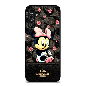 COACH NEW YORK LOGO BABY MINNIE MOUSE Samsung Galaxy A14 Case