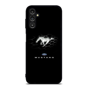 FORD MUSTANG LOGO BLACK Samsung Galaxy A14 Case