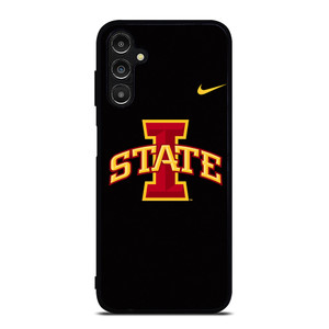 IOWA STATE FOOTBALL BLACK WALLPAPER Samsung Galaxy A14 Case