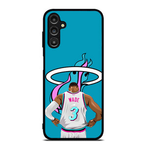 MIAMI HEAT DWYANE WADE 3 BASKETBALL Samsung Galaxy A14 Case MIAMI HEAT DWYANE WADE 3 BASKETBALL Samsung Galaxy A14 Case
