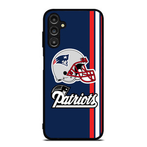 NEW ENGLAND PATRIOTS STRIPS HELMET Samsung Galaxy A14 Case