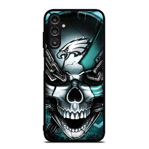 PHILADELPHIA EAGLES SKULL LOGO Samsung Galaxy A14 Case PHILADELPHIA EAGLES SKULL LOGO Samsung Galaxy A14 Case