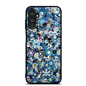 TAKASHI MURAKAMI FLOWERS BLUE Samsung Galaxy A14 Case TAKASHI MURAKAMI FLOWERS BLUE Samsung Galaxy A14 Case