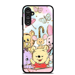 WINNIE THE POOH AND FRIENDS UMBRELA Samsung Galaxy A14 Case WINNIE THE POOH AND FRIENDS UMBRELA Samsung Galaxy A14 Case