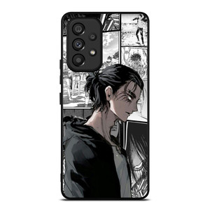 ATTACK ON TITAN ANIME MANGA SILOUET Samsung Galaxy A53 Case