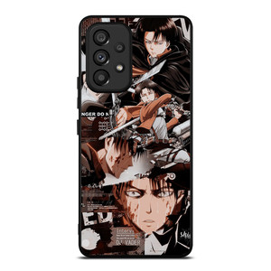 ATTACK ON TITAN SKETCH ANIME MANGA Samsung Galaxy A53 Case ATTACK ON TITAN SKETCH ANIME MANGA Samsung Galaxy A53 Case