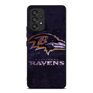 BALTIMORE RAVENS LOGO SKETCH Samsung Galaxy A53 Case BALTIMORE RAVENS LOGO SKETCH Samsung Galaxy A53 Case