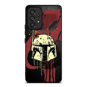 BOBA FETT HELMET STAR WARS ART Samsung Galaxy A53 Case