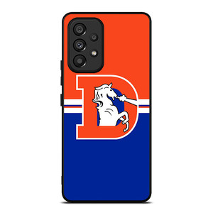 DENVER BRONCOS HORSE WHITE LOGO Samsung Galaxy A53 Case