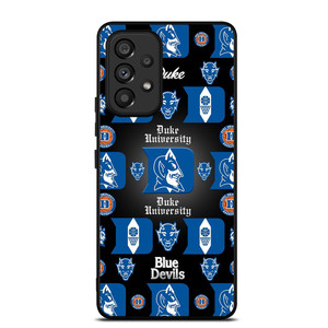 DUKE BLUE DEVILS LOGO BASKETBALL COLLAGE Samsung Galaxy A53 Case