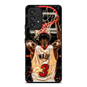 DWYANE WADE MIAMI HEAT SLAM DUNK Samsung Galaxy A53 Case DWYANE WADE MIAMI HEAT SLAM DUNK Samsung Galaxy A53 Case