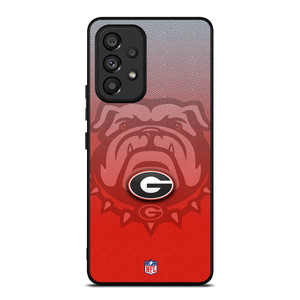 GEORGIA BULLDOGS FOOTBALL RED Samsung Galaxy A53 Case