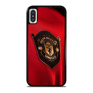 MANCHESTER UNITED LOGO JERSEY iPhone X / XS Case