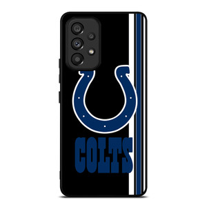INDIANAPOLIS COLTS STRIPS LOGO NFL FOOTBALL Samsung Galaxy A53 Case