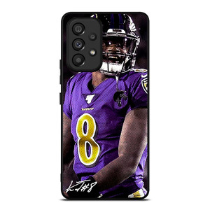 LAMAR JACKSON BALTIMORE RAVENS SIGNATURE Samsung Galaxy A53 Case LAMAR JACKSON BALTIMORE RAVENS SIGNATURE Samsung Galaxy A53 Case