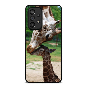 MOM AND BABY GIRAFFE Samsung Galaxy A53 Case