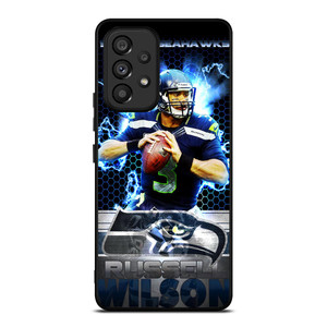 RUSSELL WILSON SEATTLE SEAHAWKS NFL Samsung Galaxy A53 Case RUSSELL WILSON SEATTLE SEAHAWKS NFL Samsung Galaxy A53 Case