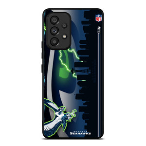 SEATTLE SEAHAWKS LOGO NFL TEAM MASCOT Samsung Galaxy A53 Case