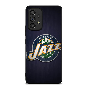 UTAH JAZZ BASKETBALL TEAM WOODEN LOGO Samsung Galaxy A53 Case