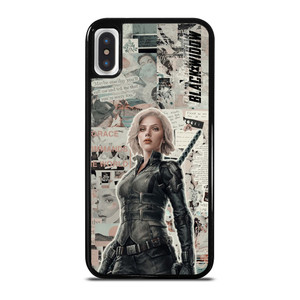 MARVEL NATASHA BLACK WIDOW iPhone X / XS Case