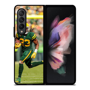 AARON JONES GREEN BAY PACKERS Samsung Galaxy Z Fold 3 Case Cover