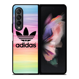 ADIDAS SHOES LOGO RAINBOW Samsung Galaxy Z Fold 3 Case Cover