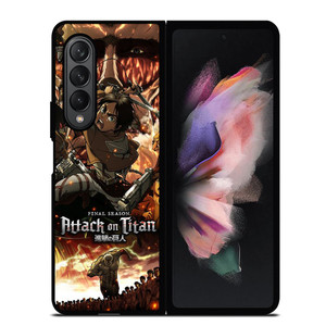ATTACK ON TITAN ALL CHARACTER FINAL SEASON Samsung Galaxy Z Fold 3 Case Cover