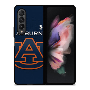 AUBURN TIGERS UNIVERSITY FOOTBALL TEAM LOGO Samsung Galaxy Z Fold 3 Case Cover