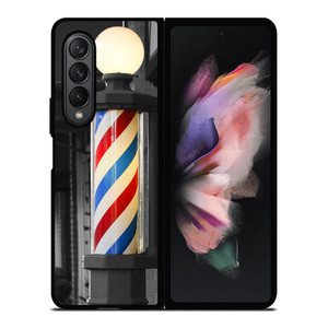BARBER POLE SIDE LAMP Samsung Galaxy Z Fold 3 Case Cover