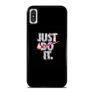 NIKE JUST DO IT COLORFUL ARTWORK iPhone X / XS Case