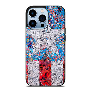 CAPTAIN AMERICA MARVEL COLLAGES iPhone 13 Pro Max Case
