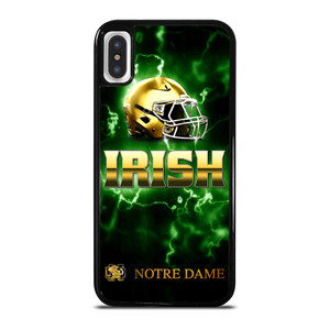 NOTRE DAME IRISH LOGO GREEN iPhone X / XS Case NOTRE DAME IRISH LOGO GREEN iPhone X / XS Case