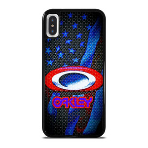 OAKLEY LOGO AMERICAN FLAG iPhone X / XS Case