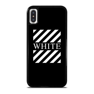 OFF WHITE LOGO CENTER STRIPE iPhone X / XS Case