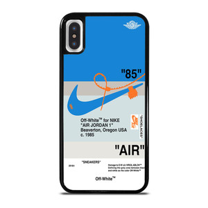 OFF WHITE NIKE AIR JORDAN iPhone X / XS Case